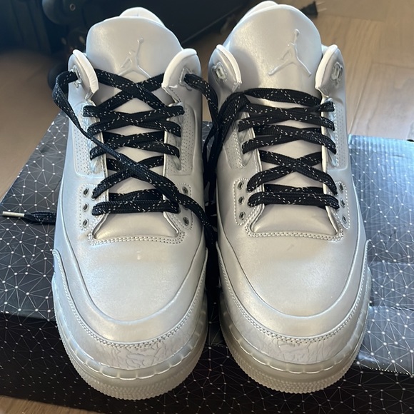 Brand new Air Jordan 5lab3 silver size 10.5 new with box - Picture 2 of 8